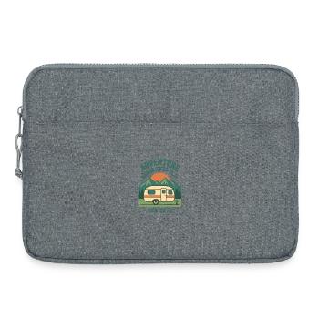 adventure - Laptop bag 15" - heather grey - Front