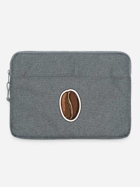 Kaffee - Laptoptasche 15" - Grau meliert