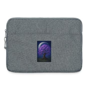 Darnassus cottage core - Laptop bag 15" - heather grey - Front