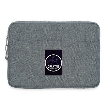Spartan strong - Laptop bag 15" - heather grey - Front