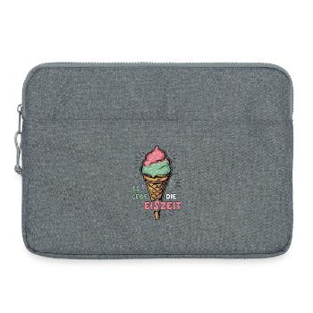 Es lebe die Eiszeit - Laptoptasche 15" - Grau meliert - Vorne