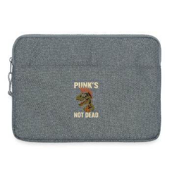 Punk T-Rex - Laptop bag 15" - heather grey - Front