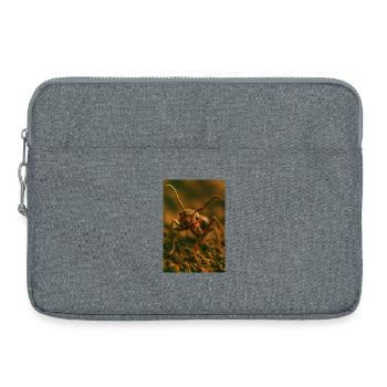 Animaux - Fourmi - Sacoche pour ordinateur portable 15 pouces - gris chiné - Devant