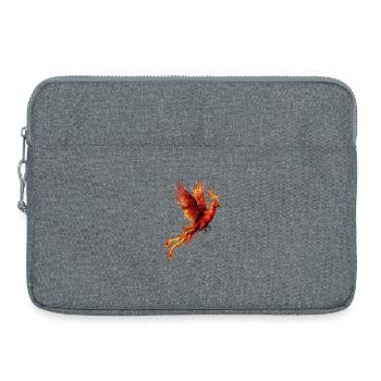 Tempête de feu Phoenix - Sacoche pour ordinateur portable 15 pouces - gris chiné - Devant