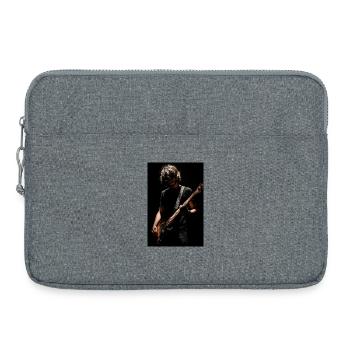 Midnight Bassiste dans l’ombre - Sacoche pour ordinateur portable 15 pouces - gris chiné - Devant