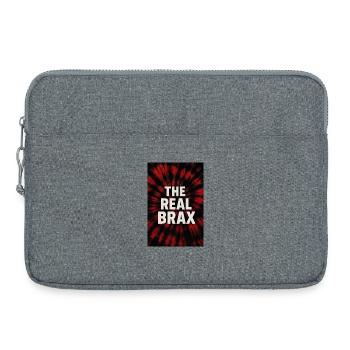 TheRealBrax67 - Sacoche pour ordinateur portable 15 pouces - gris chiné - Devant