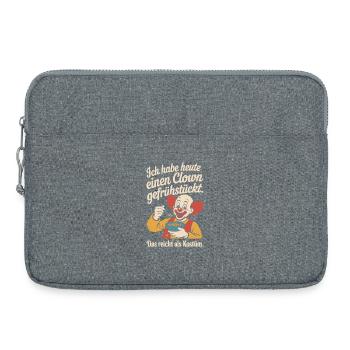 Remplacement du costume de clown du Petit-déjeuner de Clown Carnival - Sacoche pour ordinateur portable 15 pouces - gris chiné - Devant