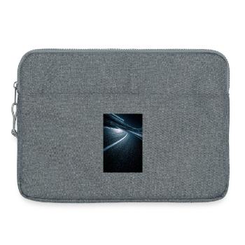 Neon Curve Midnight Road - Laptop bag 15" - heather grey - Front