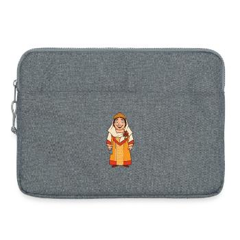 Josefamunda-Riese - Laptoptasche 15" - Grau meliert - Vorne