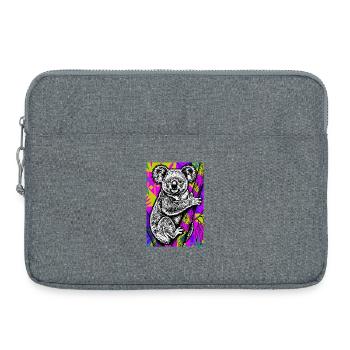 Koala - Laptop bag 15" - heather grey - Front