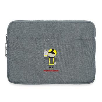 Water March Firefighter Hero - Laptop bag 15" - heather grey - Front