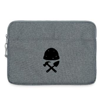 T-shirt Construction - Builder Tools Helmet - Sacoche pour ordinateur portable 15 pouces - gris chiné - Devant