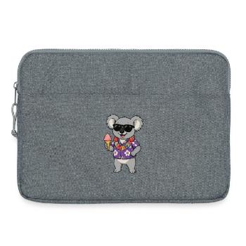 Glace hawaïenne Koala - Sacoche pour ordinateur portable 15 pouces - gris chiné - Devant