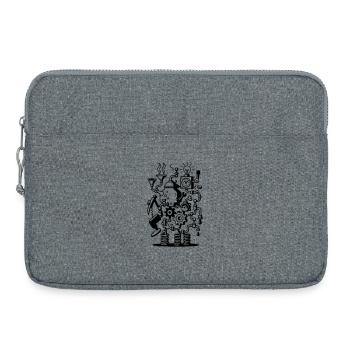 Crazy Machine - Laptoptasche 15" - Grau meliert - Vorne