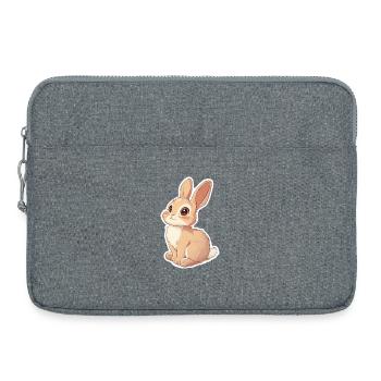 Hare - Laptop bag 15" - heather grey - Front