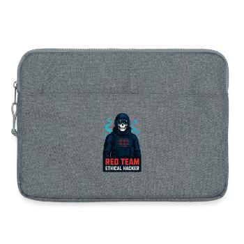 Cyber-Red-Team ethischer Hacker - Laptoptasche 15" - Grau meliert - Vorne