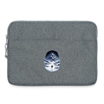 But why Penguin - Laptop bag 15" - heather grey - Front
