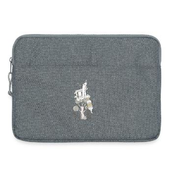 Tattoo Machine - Laptop bag 15" - heather grey - Front