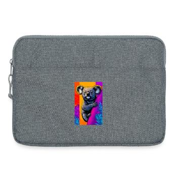 Koala - Laptop bag 15" - heather grey - Front