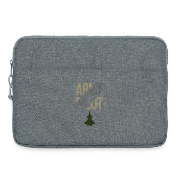 Armee Pilot - Laptoptasche 15" - Grau meliert - Vorne