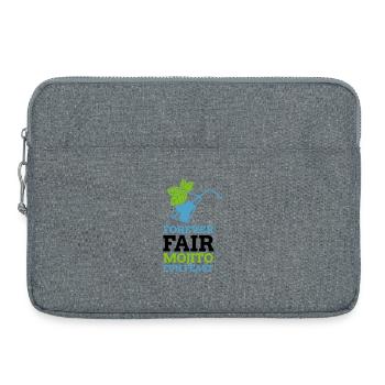 Festin du Mojito pour Toujours - Sacoche pour ordinateur portable 15 pouces - gris chiné - Devant