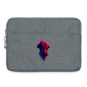 Collective_Flow_of_Minds - Sacoche pour ordinateur portable 15 pouces - gris chiné - Devant