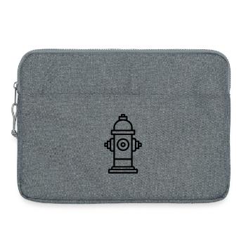 Hydrant - Laptoptasche 15" - Grau meliert - Vorne