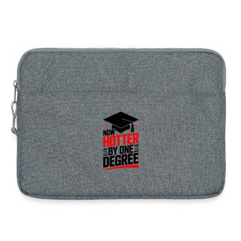 Licence Master Doctorat - Sacoche pour ordinateur portable 15 pouces - gris chiné - Devant