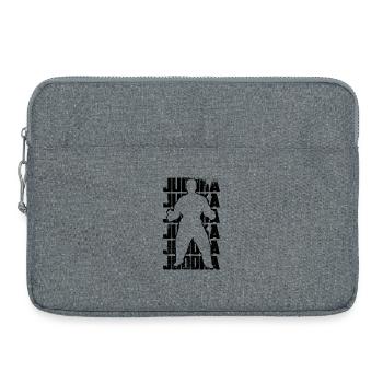Judoka - Laptop bag 15" - heather grey - Front