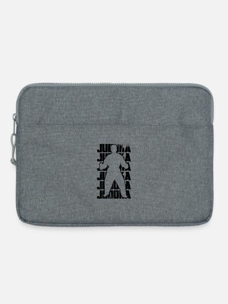 Judoka - Laptoptasche 15" - Grau meliert