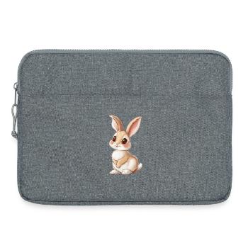 Hare - Laptop bag 15" - heather grey - Front