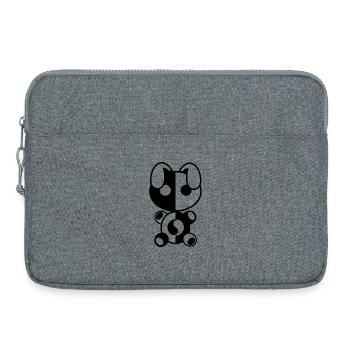 Plush: Yiny - Laptop bag 15" - heather grey - Front