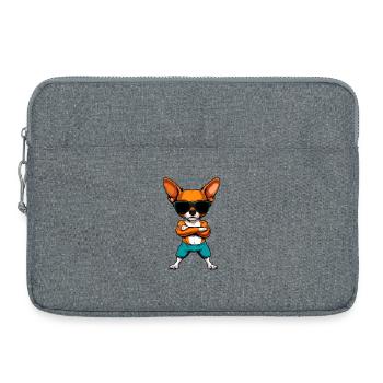 Coach Chihuahua - Laptop bag 15" - heather grey - Front