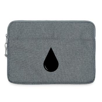 Chute - Sacoche pour ordinateur portable 15 pouces - gris chiné - Devant