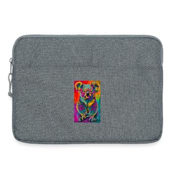 Koala - Laptop bag 15" - heather grey - Front