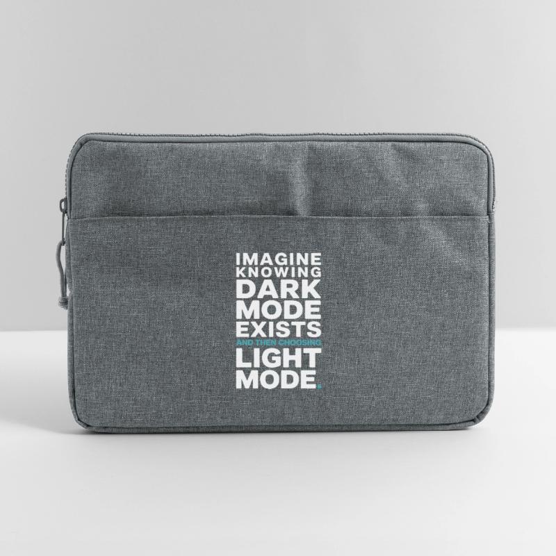 Le mode sombre existe Programmeur IT Nerd Coder Office Sacoche pour ordinateur portable 15 pouces