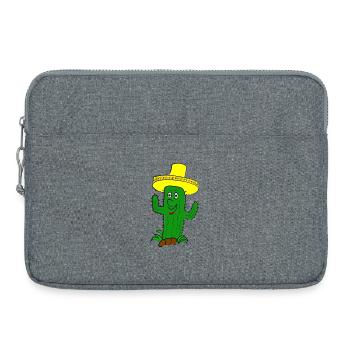 cactus - Laptop bag 15" - heather grey - Front