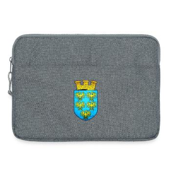 Basse-Autriche - Sacoche pour ordinateur portable 15 pouces - gris chiné - Devant