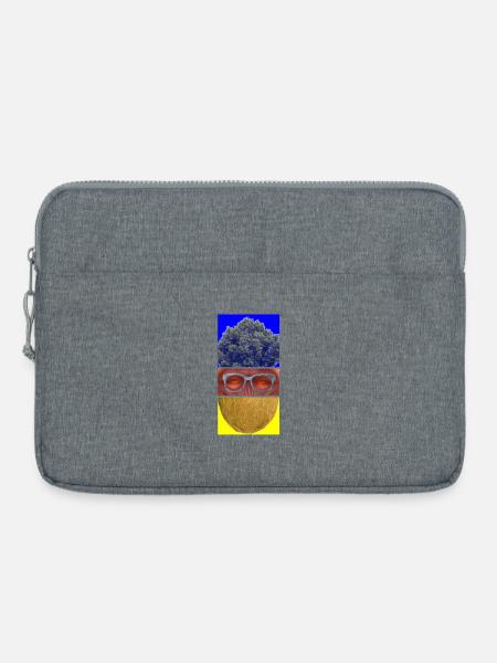 PAVIAN - Laptoptasche 15" - Grau meliert