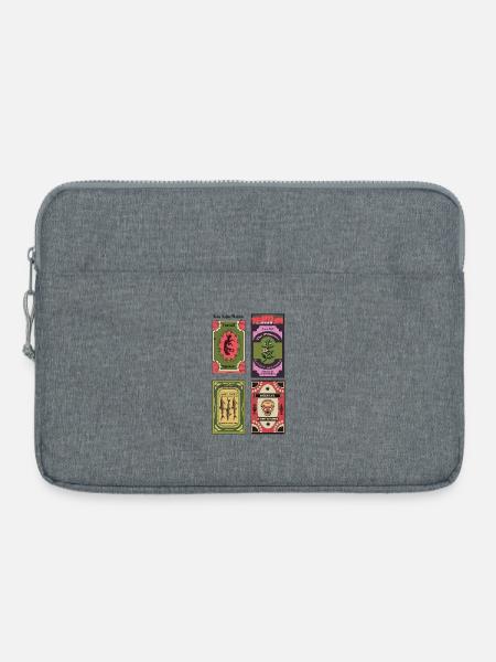 Streicholzschachteln_Collection Print - Laptoptasche 15" - Grau meliert