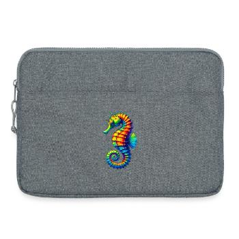 Hippocampe - Sacoche pour ordinateur portable 15 pouces - gris chiné - Devant
