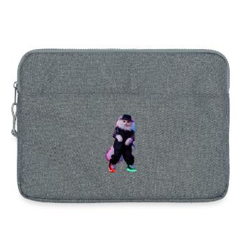 Funny Cat Catssidy danse sur la chanson Bang A Bob - Sacoche pour ordinateur portable 15 pouces - gris chiné - Devant
