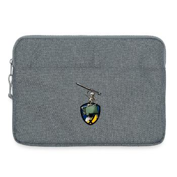 Irischer Tee - Laptoptasche 15" - Grau meliert - Vorne