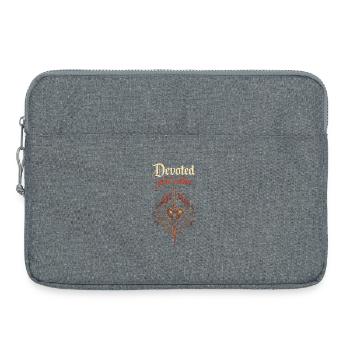 Dark Romance Booktok Devoted Girl Vibes - Laptoptasche 15" - Grau meliert - Vorne