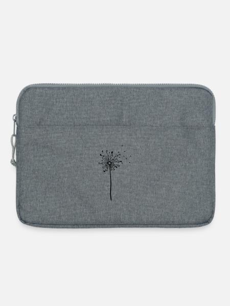 HERZig-lich - Das Original by heavenlygoods - Laptoptasche 15" - Grau meliert