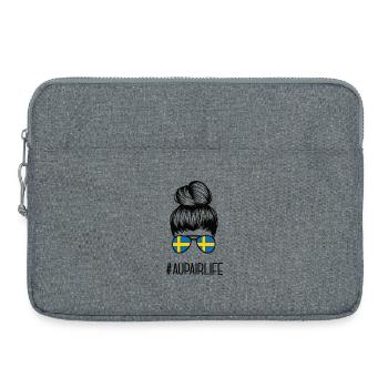 Auslandsjahr Schweden Au Pair Work And Travel  - Laptoptasche 15" - Grau meliert - Vorne