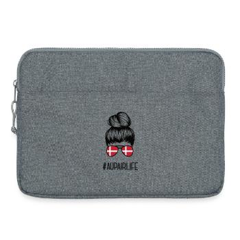 Dänemark Au Pair Work & Travel Auslandsjahr Aupair - Laptoptasche 15" - Grau meliert - Vorne