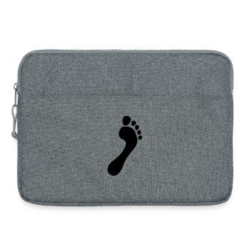 Natural Runners Barefoot Surface 2023 - Laptop bag 15" - heather grey - Front