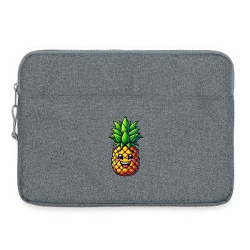 Pineapple - Laptop bag 15" - heather grey - Front