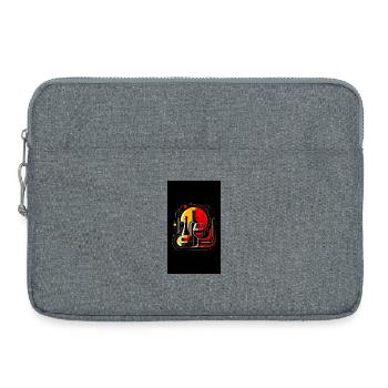 Vin 2 4 - Sacoche pour ordinateur portable 15 pouces - gris chiné - Devant